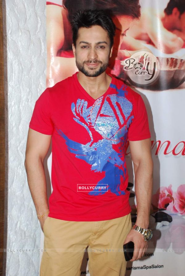 Shaleen Bhanot poses for the media at Charisma Spa