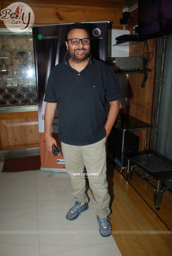 Anil Sharma poses for the media at Madhureema Album Launch