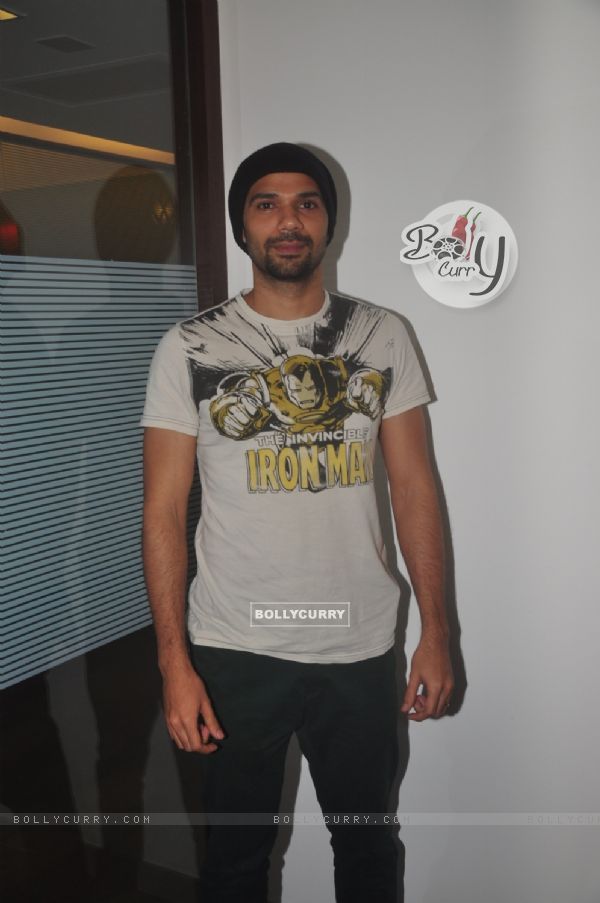 Neil Bhoopalam poses for the media at the Media Interactions for the Success of NH10
