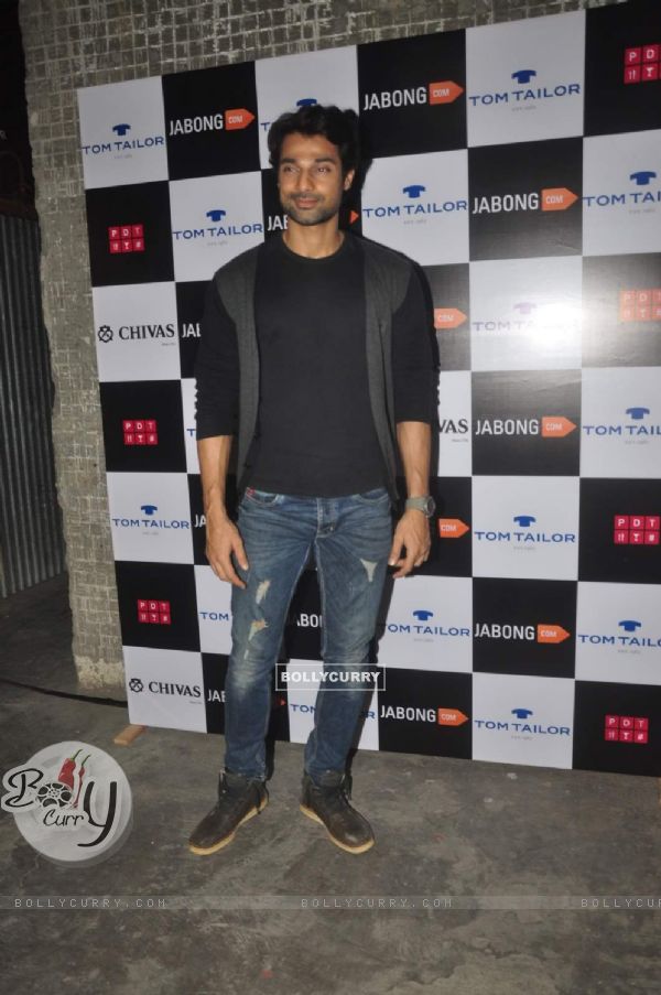 Hanif Hilal poses  for the media at Tom Tailor and Jabong Bash