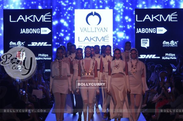 Nitya Showcases new collection 'Valliyan' at Lakme Fashion Week 2015 Day 3