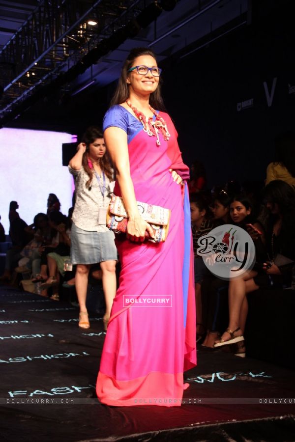 Maria Goretti was at the Grand Finale of Lakme Fashion Week 2015