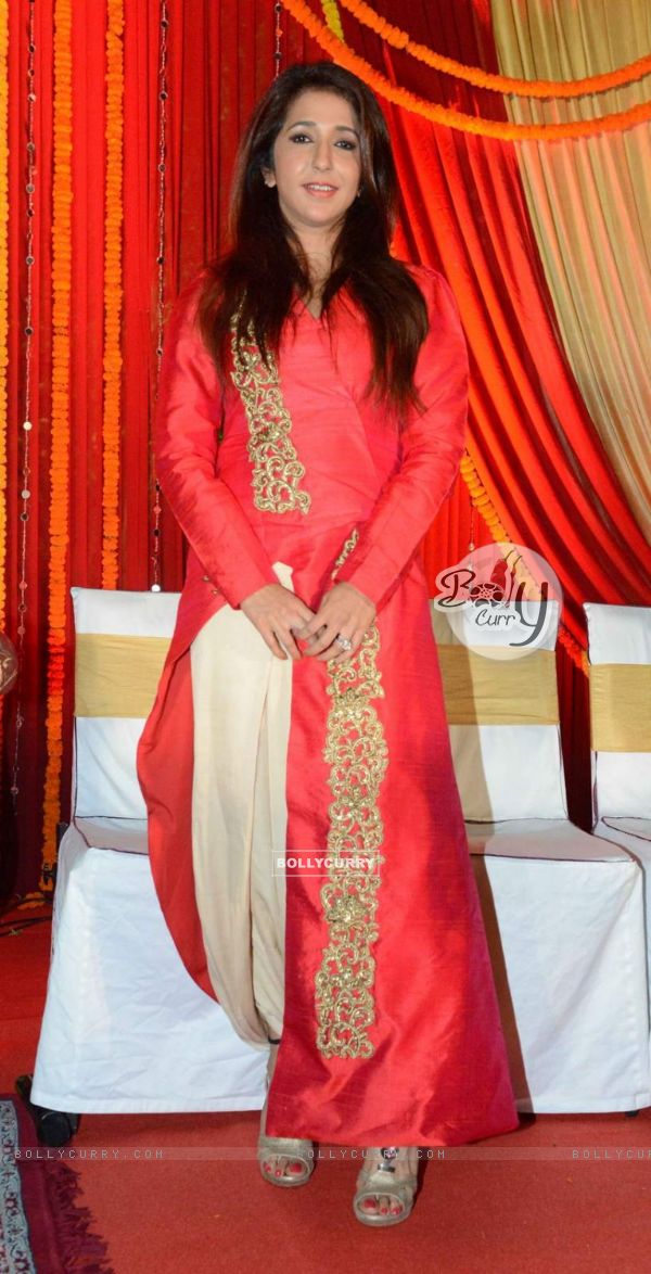 Krishika Lulla poses for the media at the Poster Launch of Tanu Weds Manu Returns