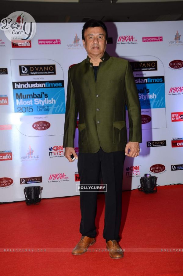 Anu Malik poses for the media at HT Style Awards 2015