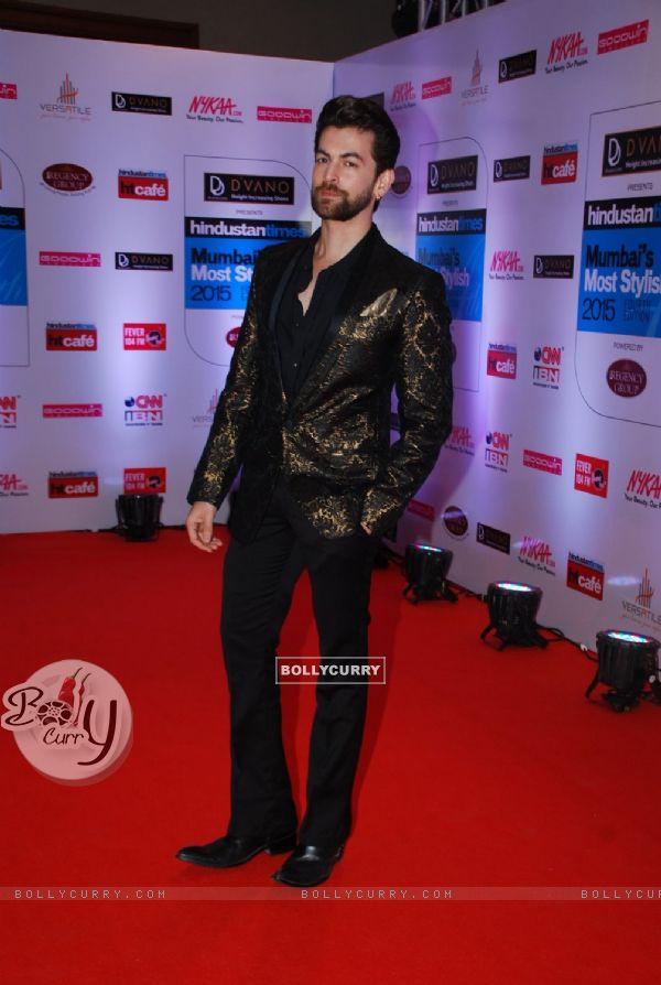 Neil Nitin Mukesh poses for the media at HT Style Awards 2015