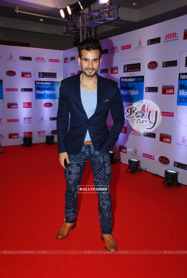Karan Tacker poses for the media at HT Style Awards 2015
