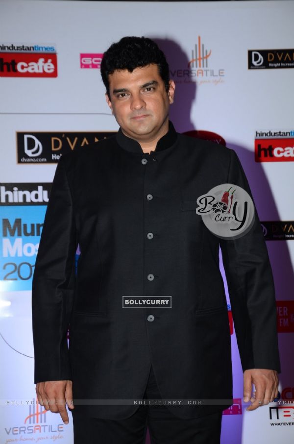 Siddharth Roy Kapoor poses for the media at HT Style Awards 2015