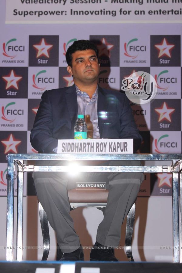 Siddharth Roy Kapur at FICCI Frames 2015 Day 3