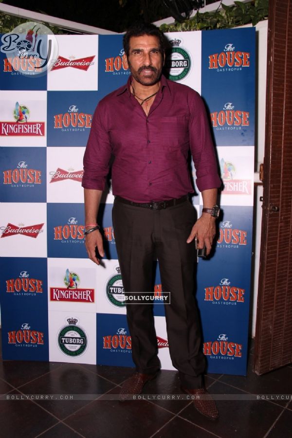 Mukesh Rishi poses for the media at the Launch of The House Restaurant