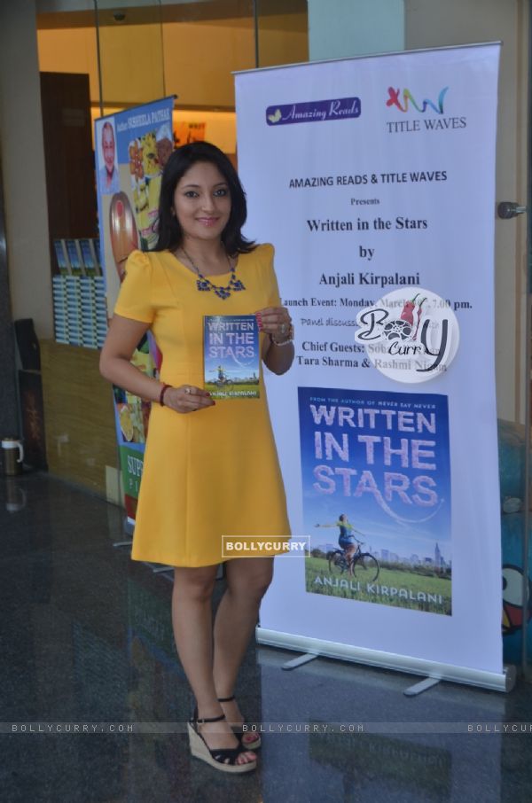 Anjali Kirpalani poses for the media at her Book Launch 'Written in the Stars'