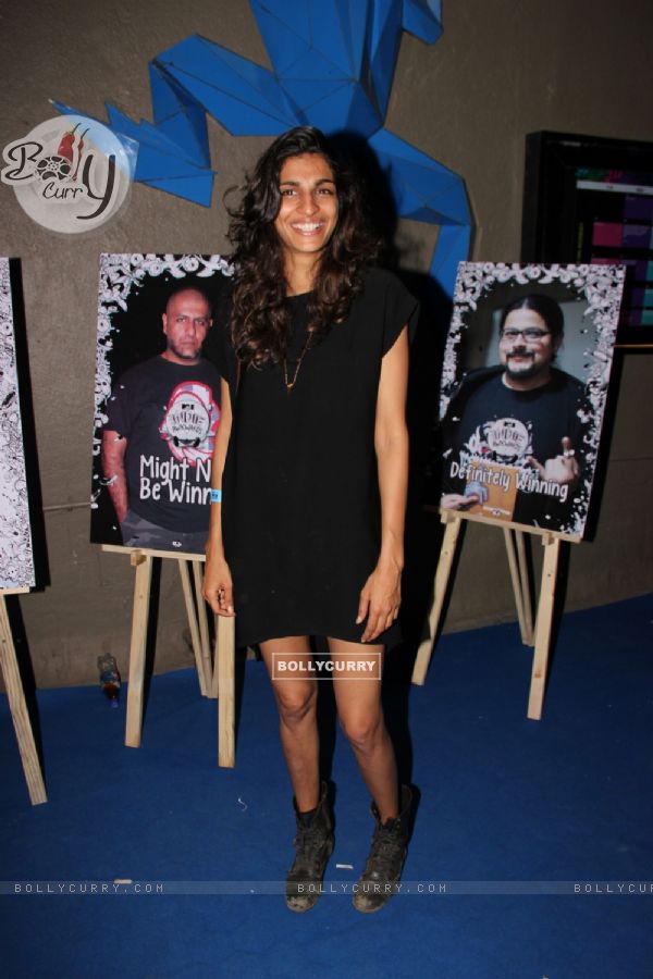 Anushka Manchanda poses for the media at MTV Indies Awkwards
