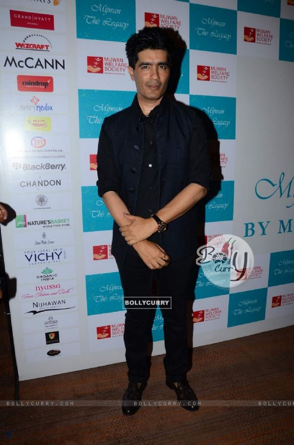 Manish Malhotra at 'Mijwan-The Legacy' a Fashion Show in Support of the Mijwan Welfare Society