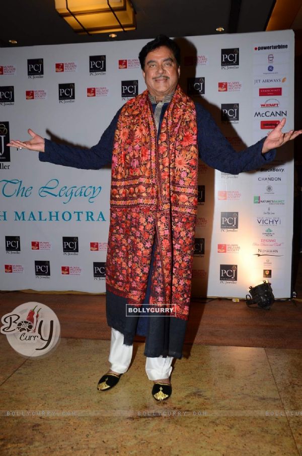 Shatrughan Sinha was at 'Mijwan-The Legacy' a Fashion Show in Support of the Mijwan Welfare Society