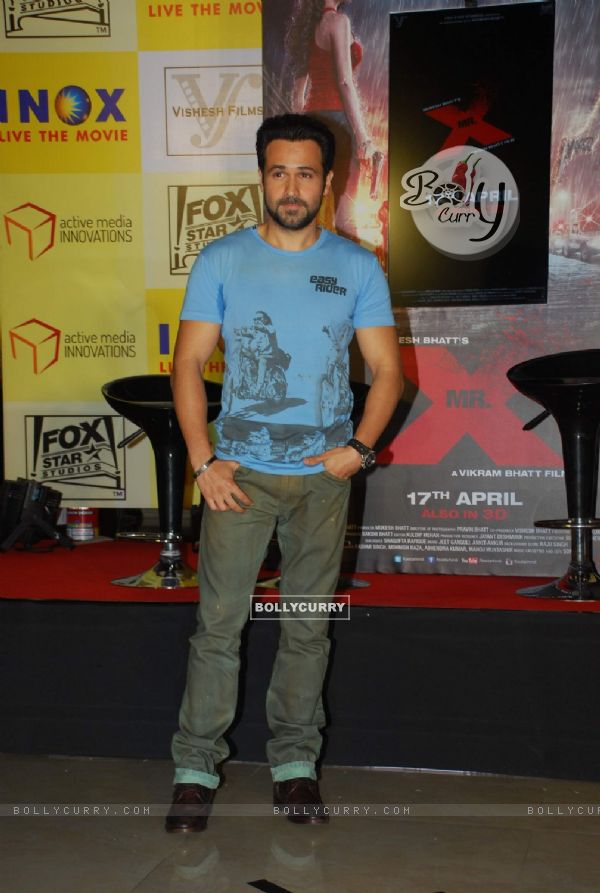 Emraan Hashmi poses at promotions of his upcoming movie Mr. X (361132)