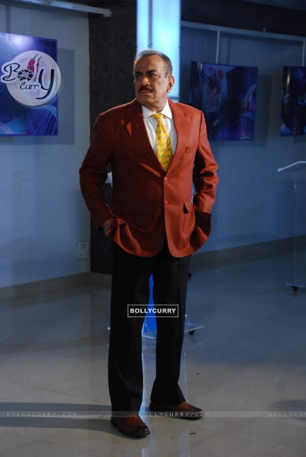 Shivaji Satam on the sets of CID
