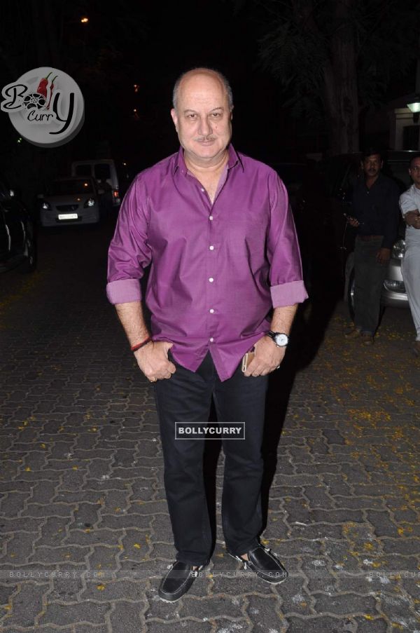 Anupam Kher at Special Screening of Dil Dhadakne Do's Trailer (361898)