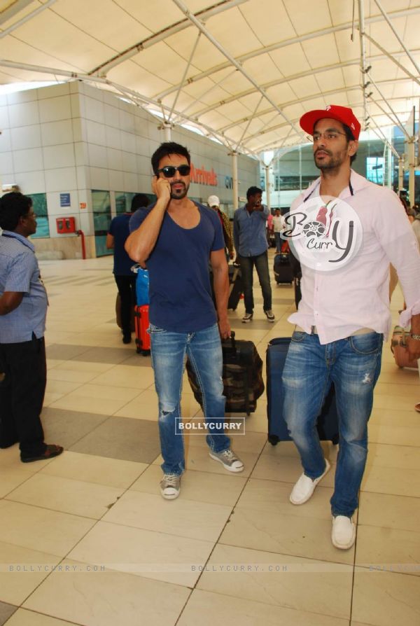 Ashish Chowdhry and Angad Bedi Returns From Planet Hollywood