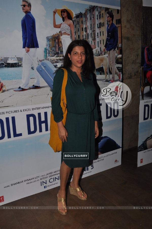 Zoya Akhtar at Trailer Launch of Dil Dhadakne Do (362093)