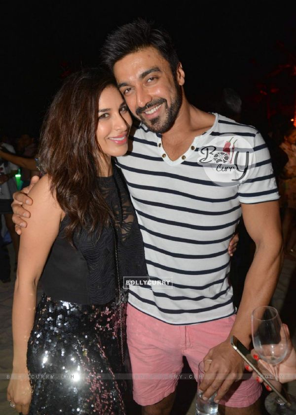 Ashish Chowdhry And Sophie Choudry Snapped at Planet Hollywod Resort,Goa