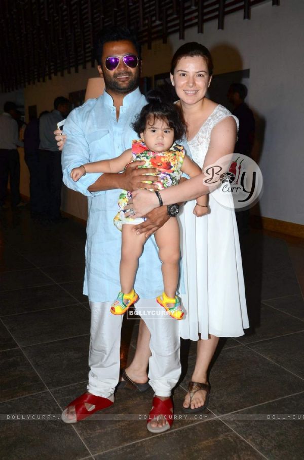 Sachin Joshi With his Family Snapped at Planet Hollywod Resort,Goa