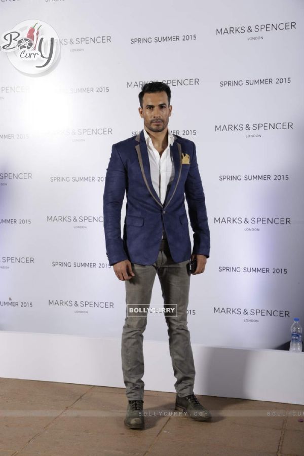 Asif Azim at the Marks & Spencers Spring/Summer 2015 Collection Launch