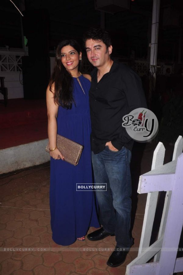 Jugal Hansraj and his Wife at Camby Tiger Cup