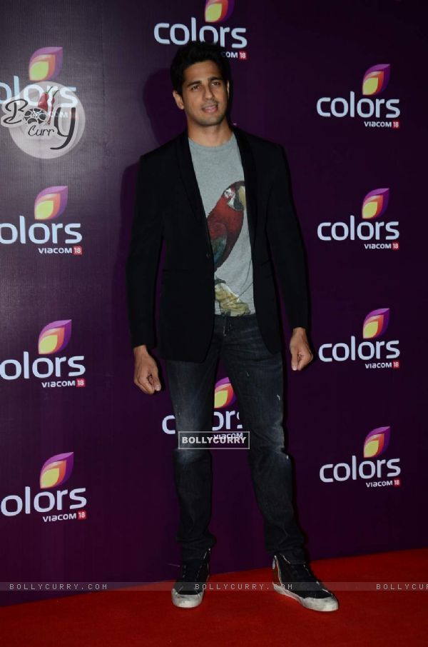 Sidharth Malhotra at Color's Party