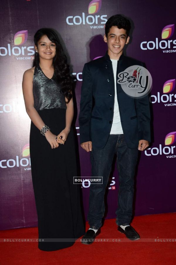 Darsheel Safary and Avneet Kaur at Color's Party
