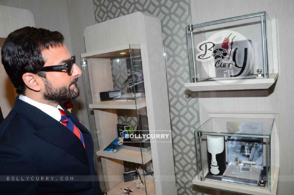 Saif Ali Khan takes a look at  Montegrappa Luxury Brand