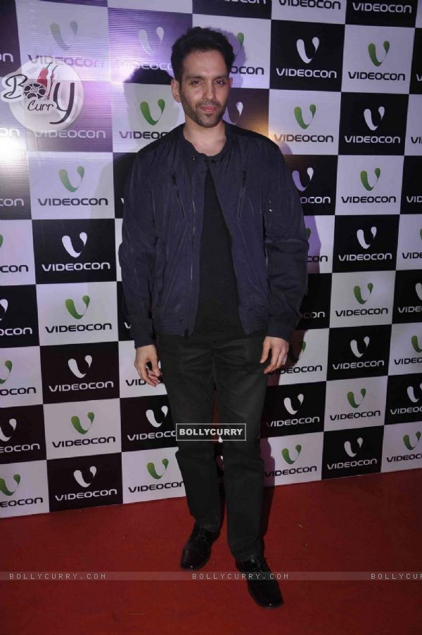 Luv Sinha poses for the media at Videocon Bash