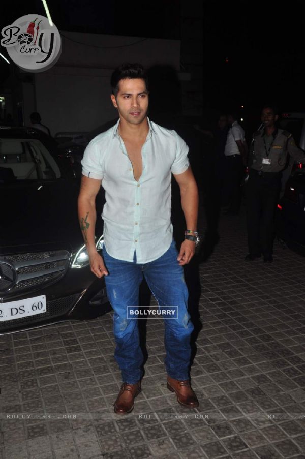 Varun Dhawan Attends Avengers 2 Premiere