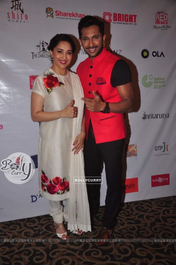 Madhuri and Terence Lewis at Dance Festival Announcement