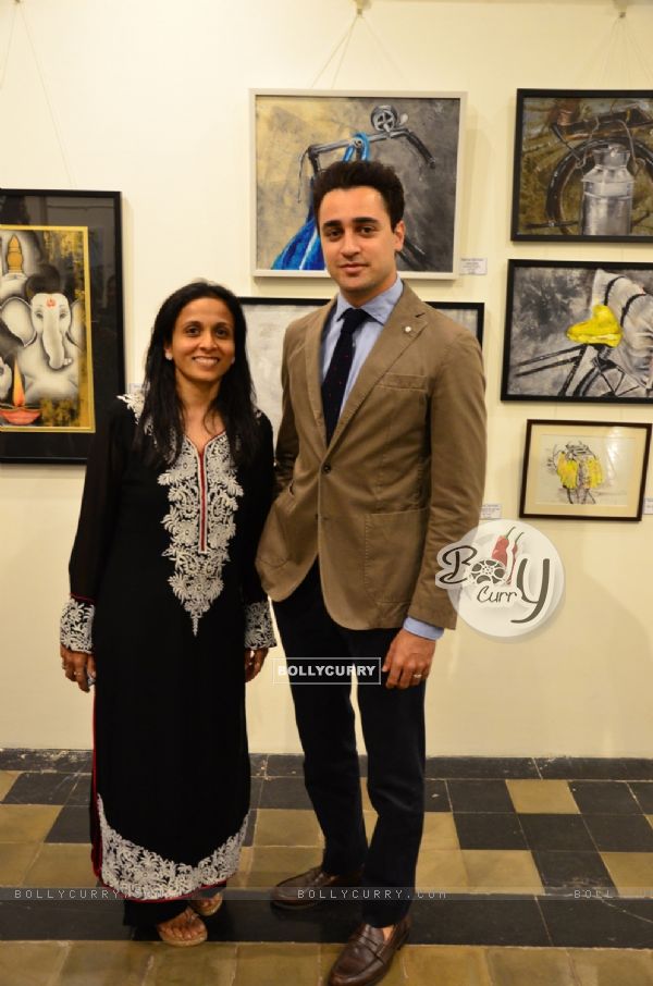 Actor Imran Khan  at Preview of Art Exhibition