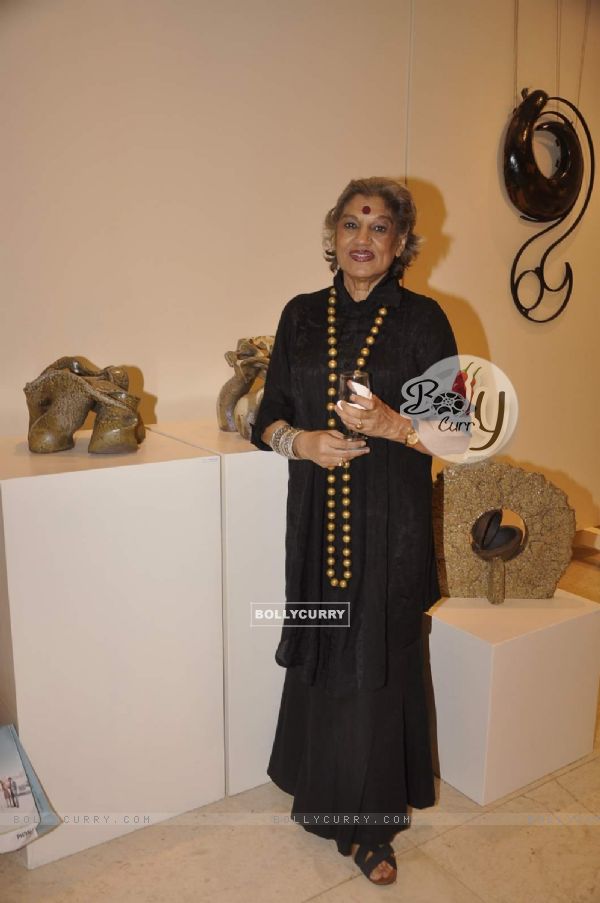 Dolly Thakore at  Shayonti Roy Kapur's Art Exhibition