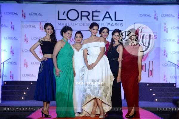 Sonam Kapoor at Launch of new Cannes Collection of L'Oreal Paris