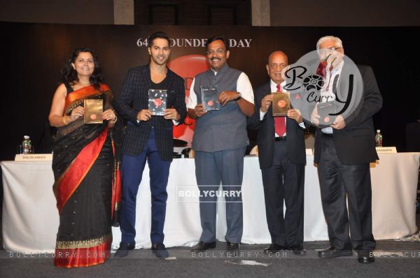 Varun Dhawan at Indian Cancer Society's Anti - Tobacco Campaign