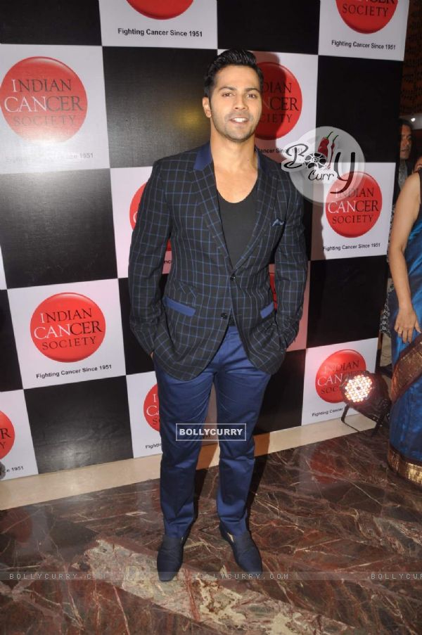 Varun Dhawan at Indian Cancer Society's Anti Tobacco Campaign