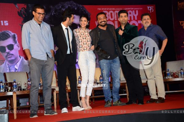 Team Bombay Velvet at 2nd Trailer Launch of Bombay Velvet