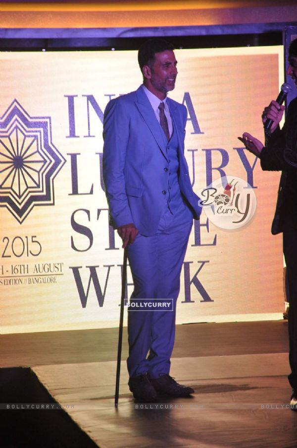Akshay Kumar at India Luxury Style Week