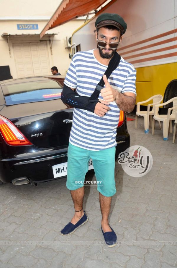 Ranveer Singh Snapped at Mehboob Studio