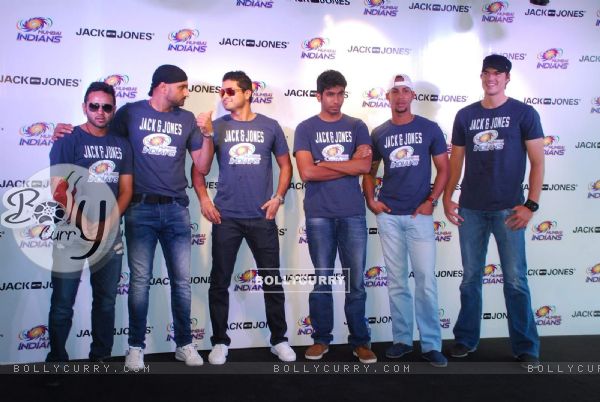 Mumbai Indians Team Visits Jack and Jones Store in Mumbai