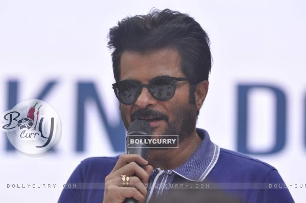 Anil Kapoor interacts with the audience at the Music Launch of Dil Dhadakne Do