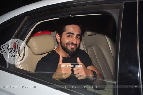 Ayushmann Khurrana at Special Screening of Piku (364244)