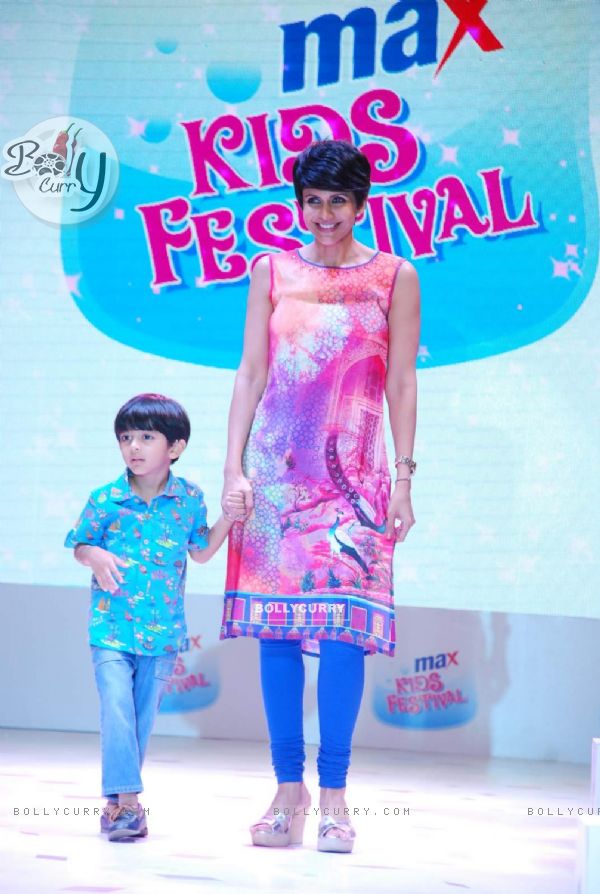 Mandira Bedi at Max Kids Fashion Show