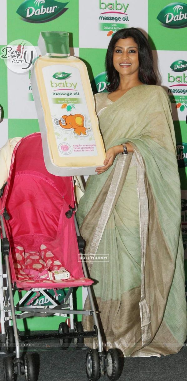 Konkana Sen Sharma at Dabour Baby Oil Promotional Event