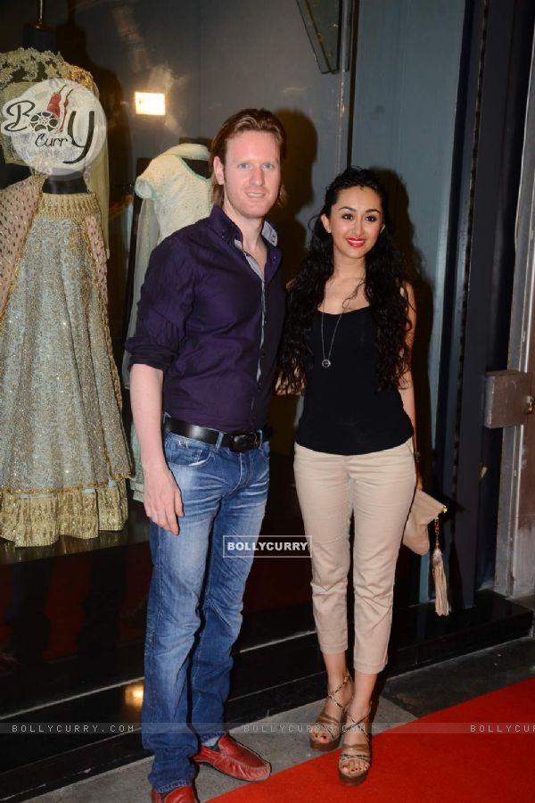 Alex O Neil at Launch of Amy Billimoria and Pankti Shah's Store