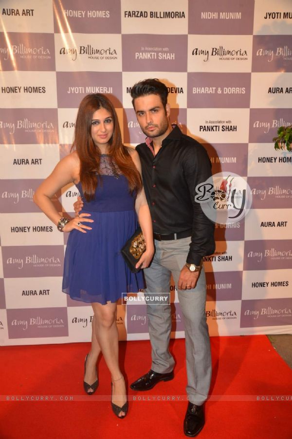 Vabhiz Dsena and Vivian Dsnea at Launch of Amy Billimoria and Pankti Shah's Store