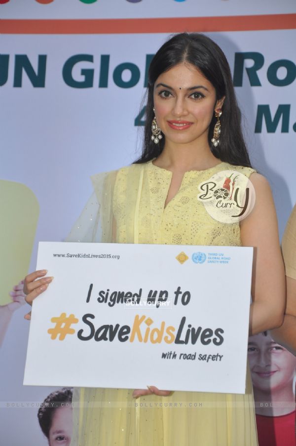 Divya Khosla was at 'Safe Kids Day' Event