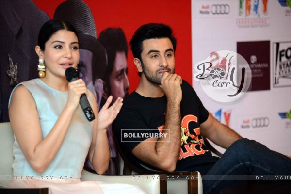 Anushka Sharma interacts with the audience at the Promotions of Bombay Velvet in Delhi (364974)