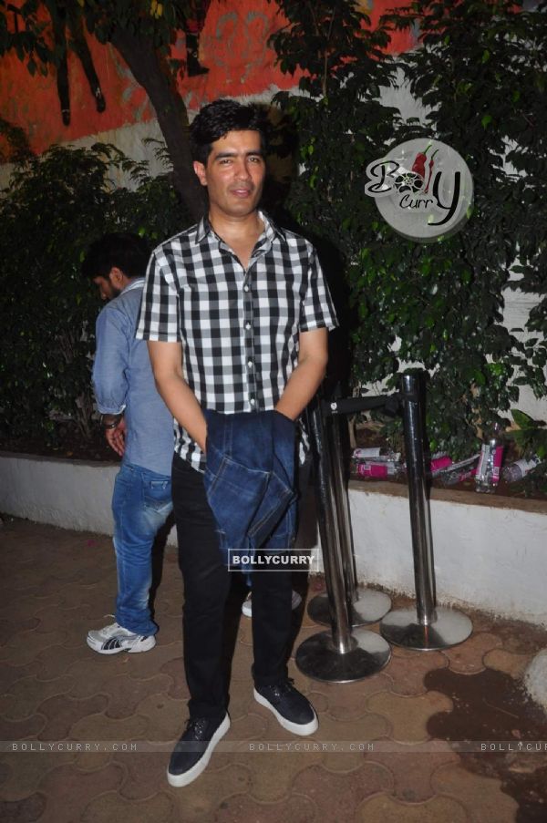 Manish Malhotra at Deepika's Success Bash for Piku!